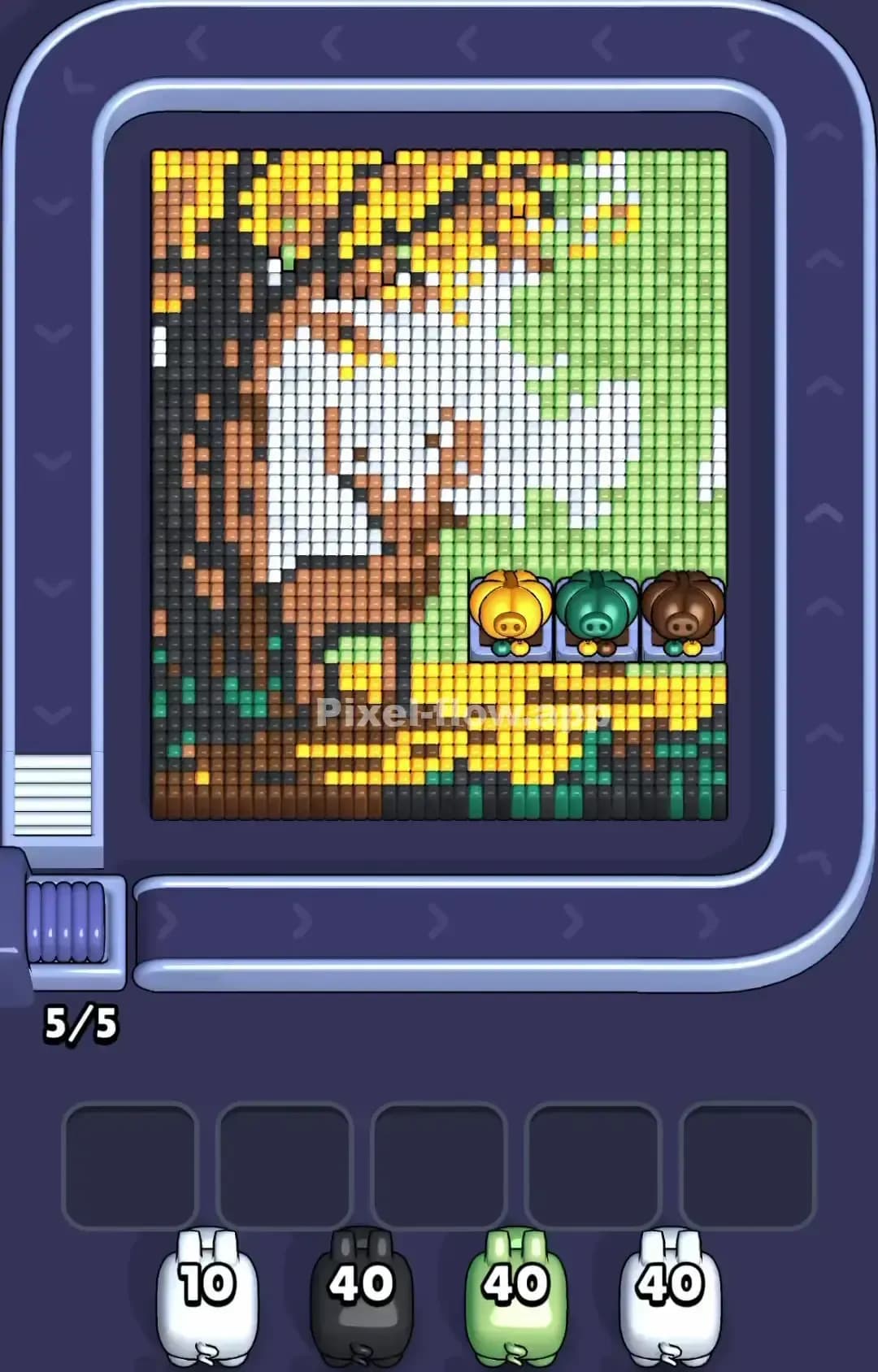 Pixel Flow Level 1299 Screenshot