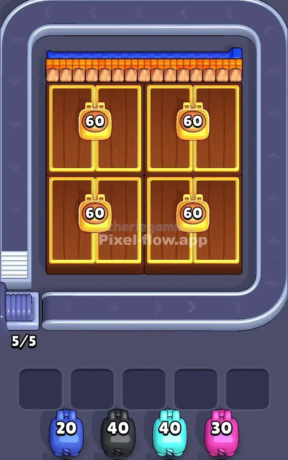 Pixel Flow Level 524 Screenshot