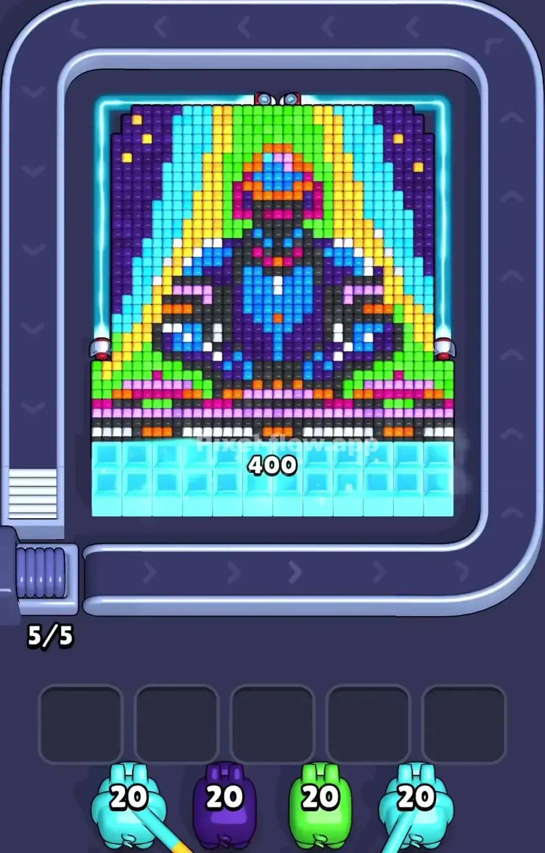 Pixel Flow Level 979 Screenshot