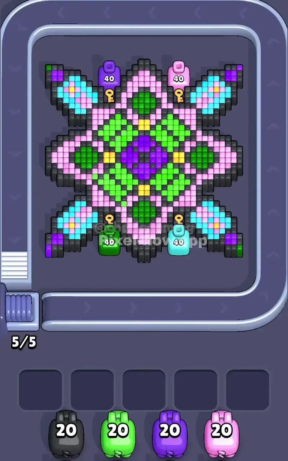 Pixel Flow Level 397 Screenshot