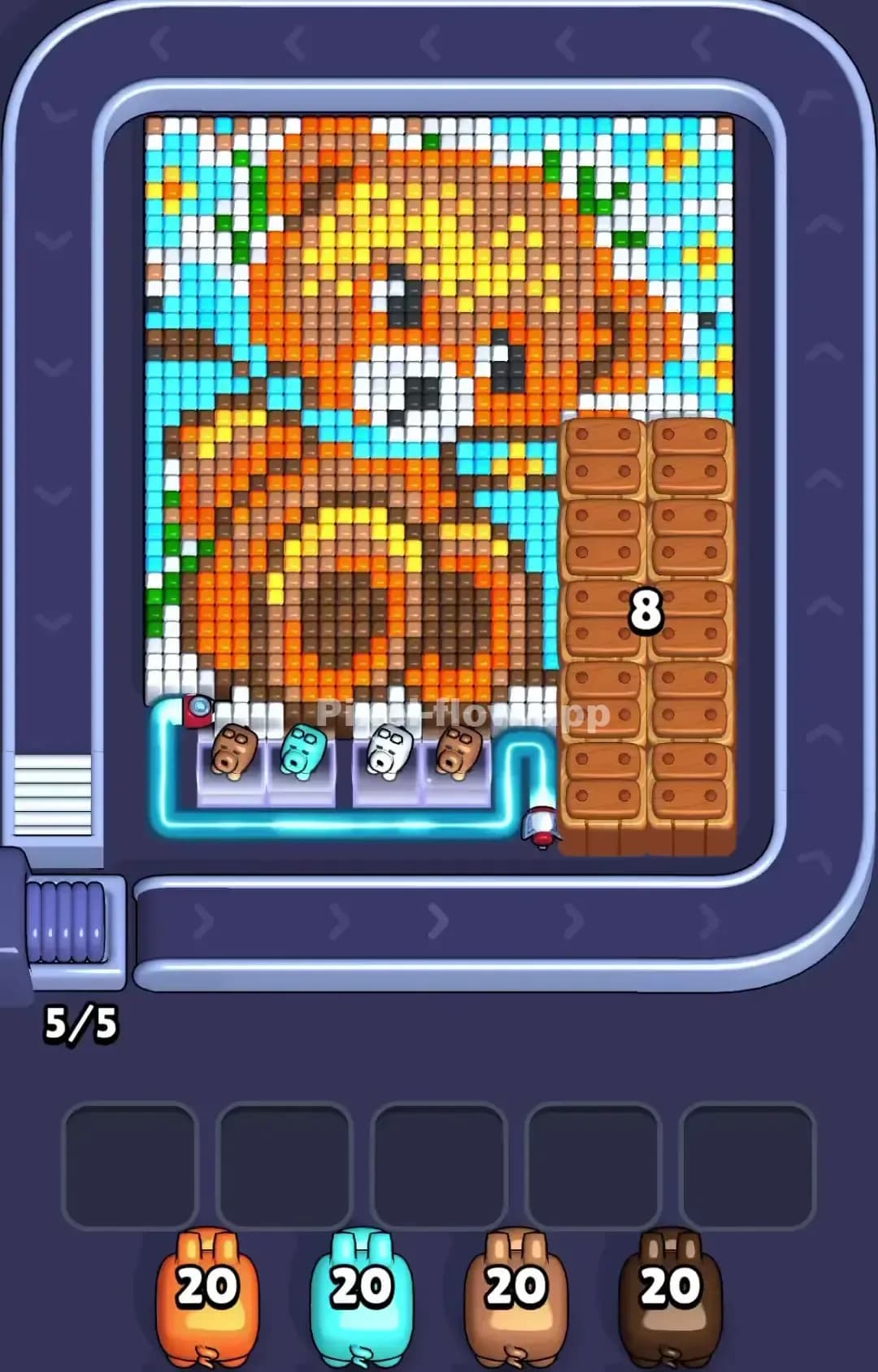 Pixel Flow Level 1109 Screenshot