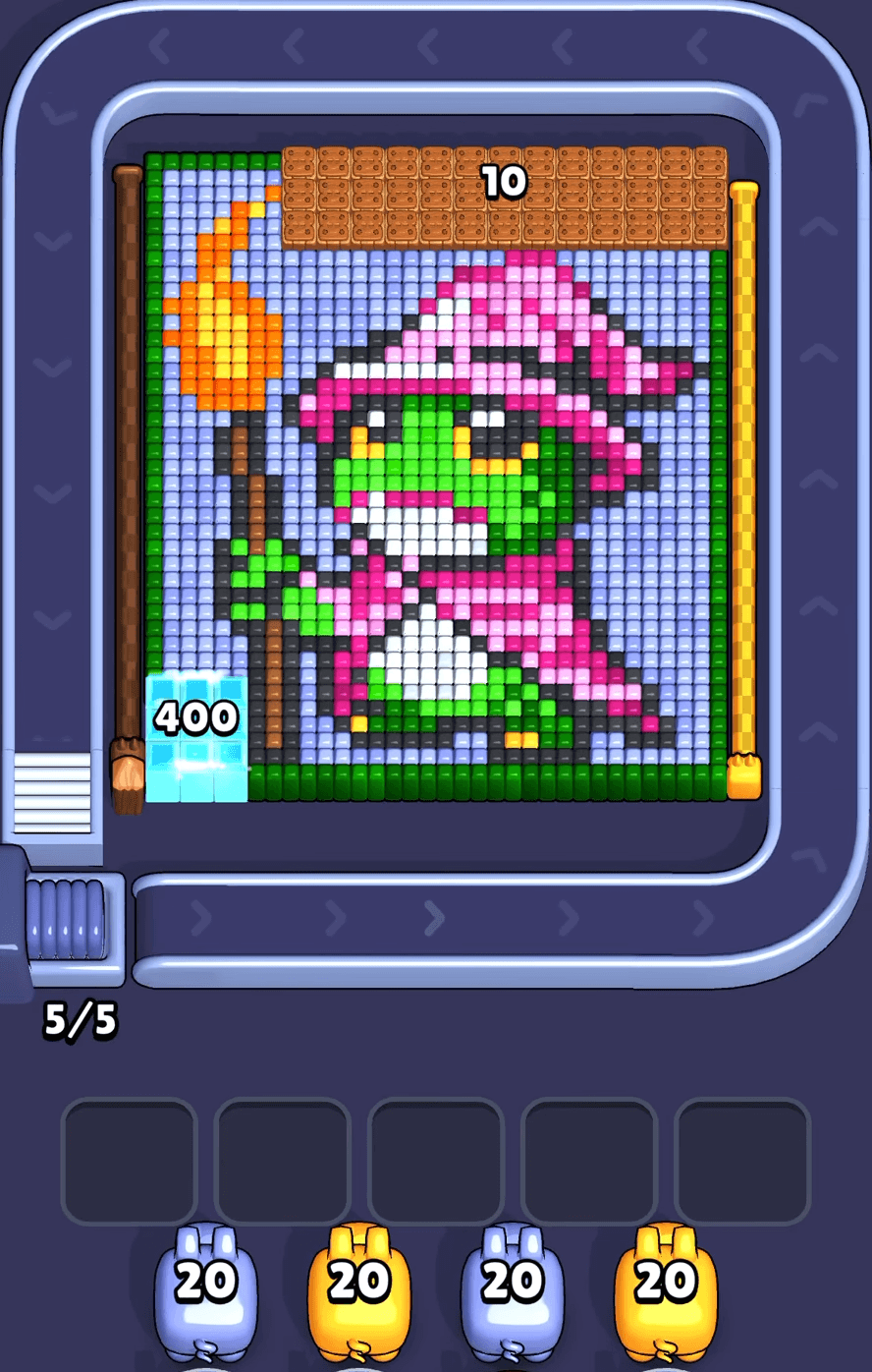 Pixel Flow Level 524 Screenshot