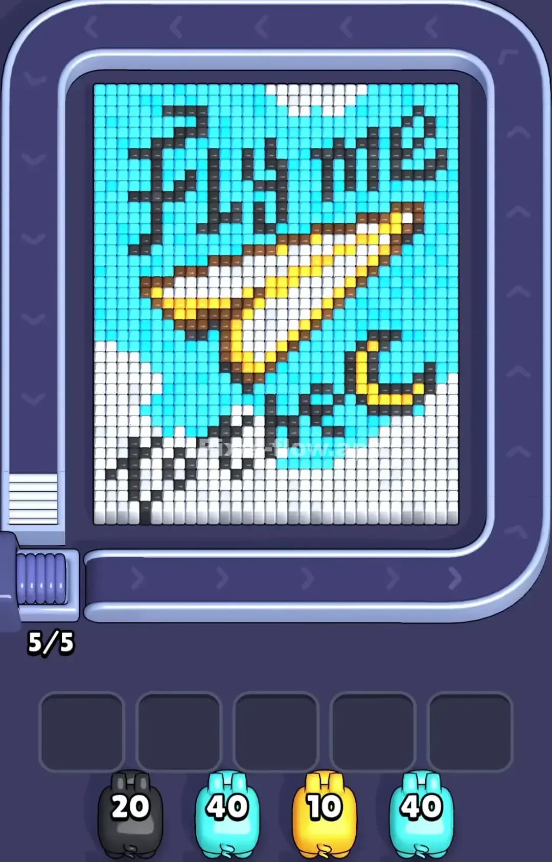 Pixel Flow Level 1050 Screenshot