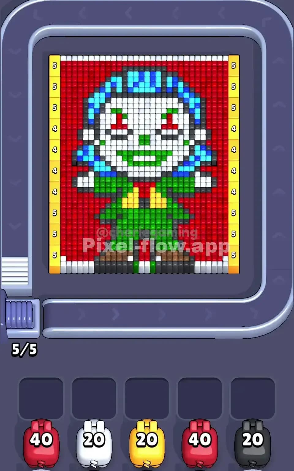 Pixel Flow Joker Level Screenshot