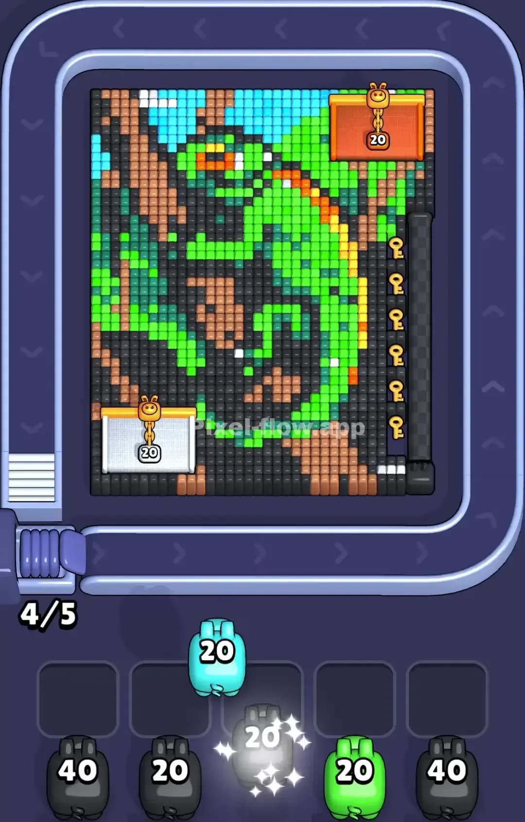 Pixel Flow Level 925 Screenshot