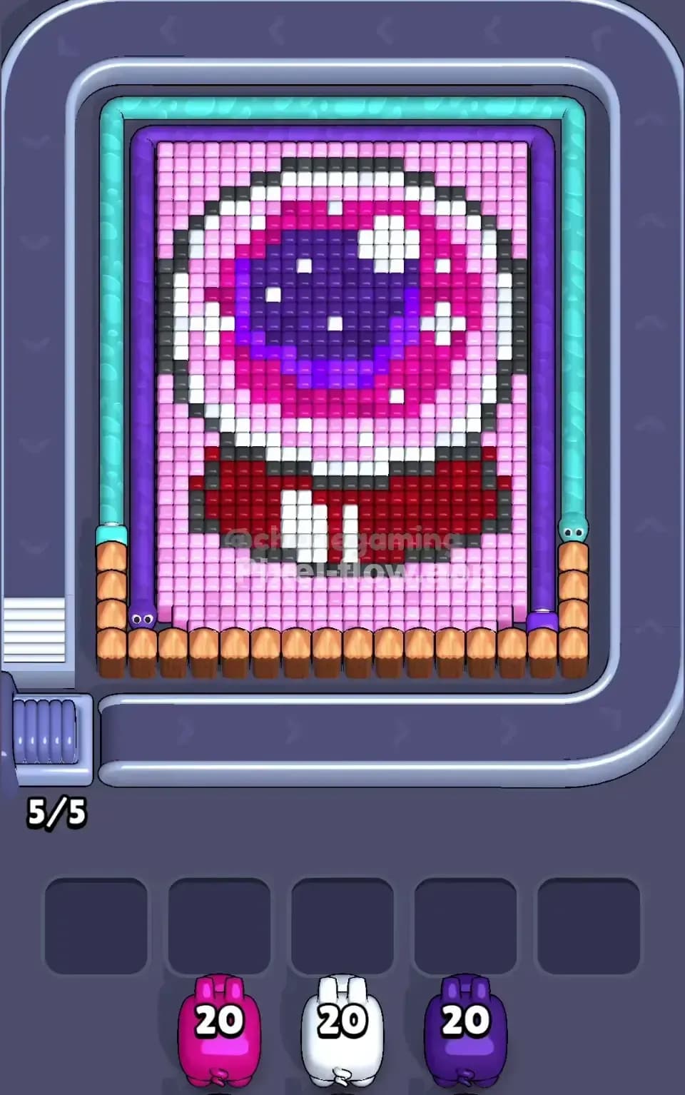 Pixel Flow Level 529 Screenshot