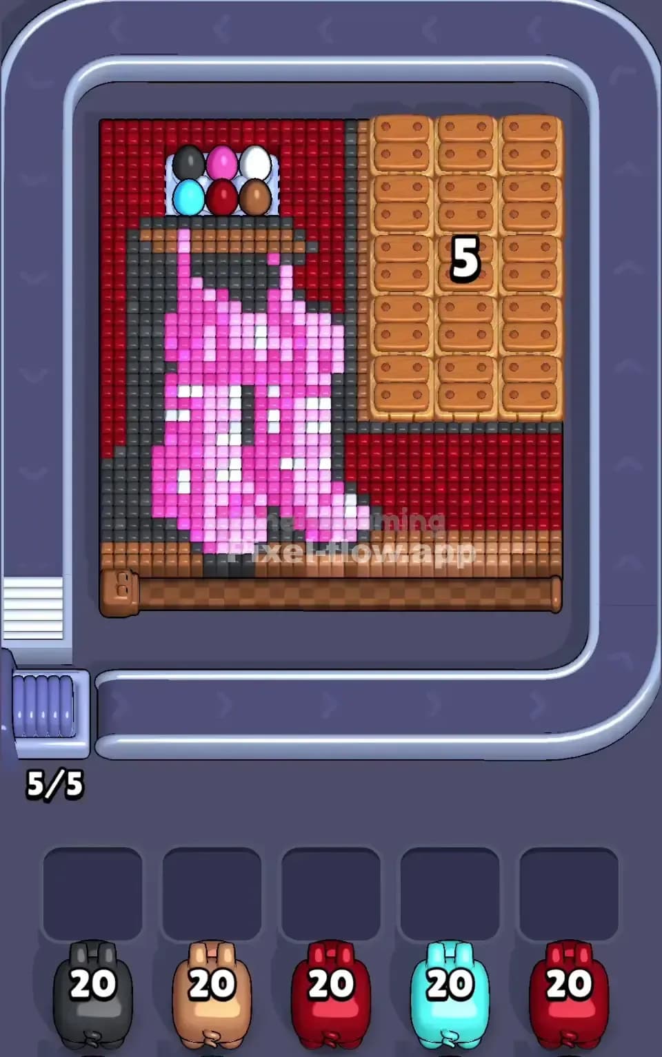 Pixel Flow Level 685 Screenshot