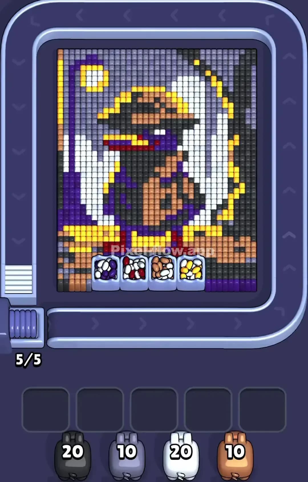 Pixel Flow Level 1225 Screenshot