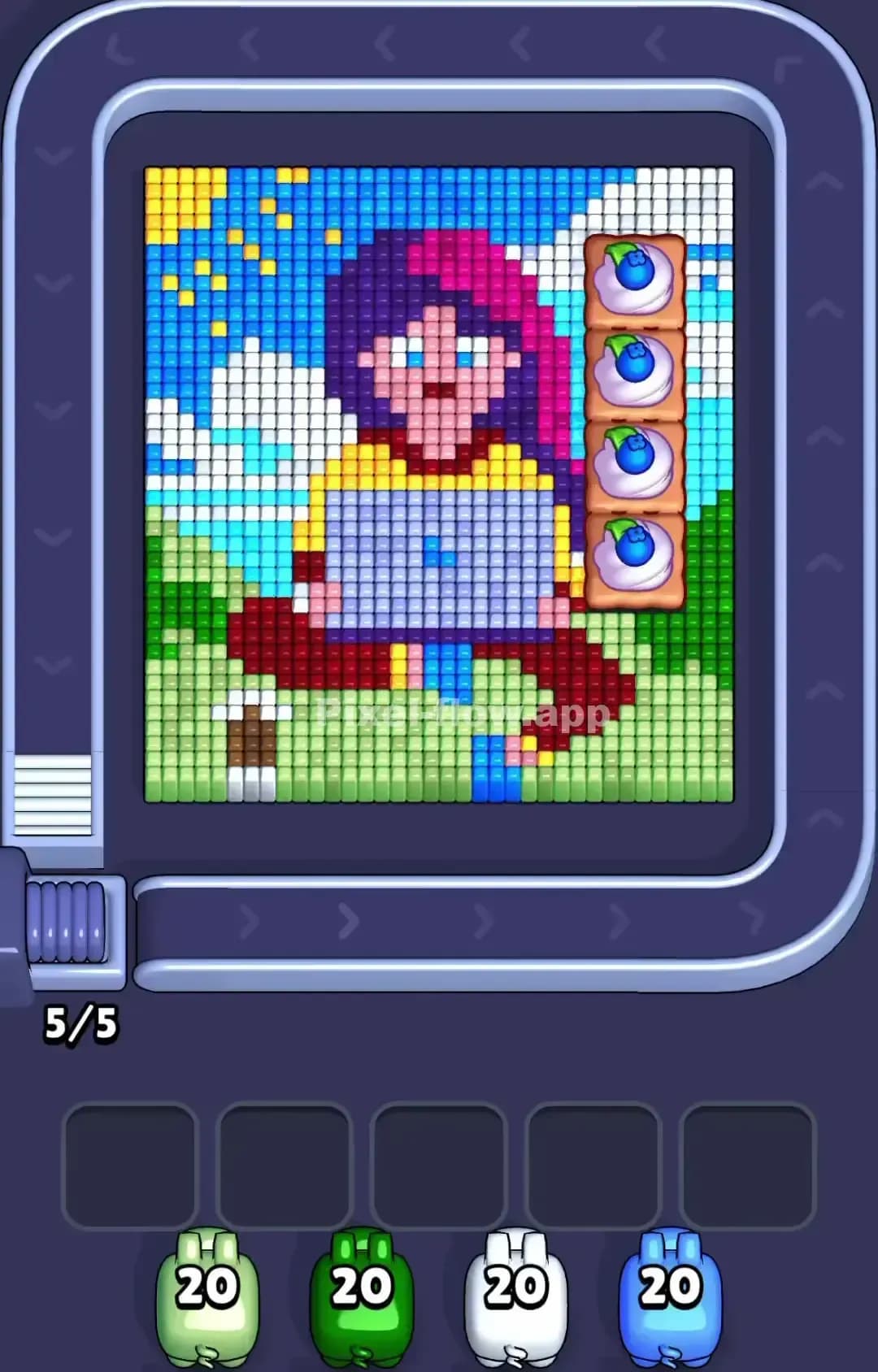 Pixel Flow Level 1119 Screenshot