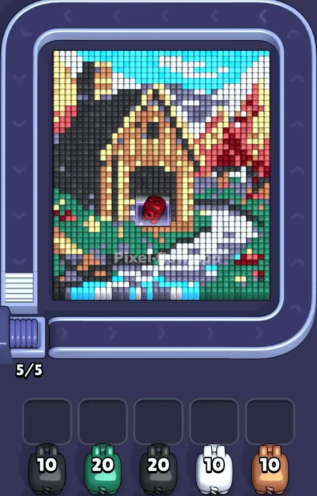 Pixel Flow Level 1239 Screenshot