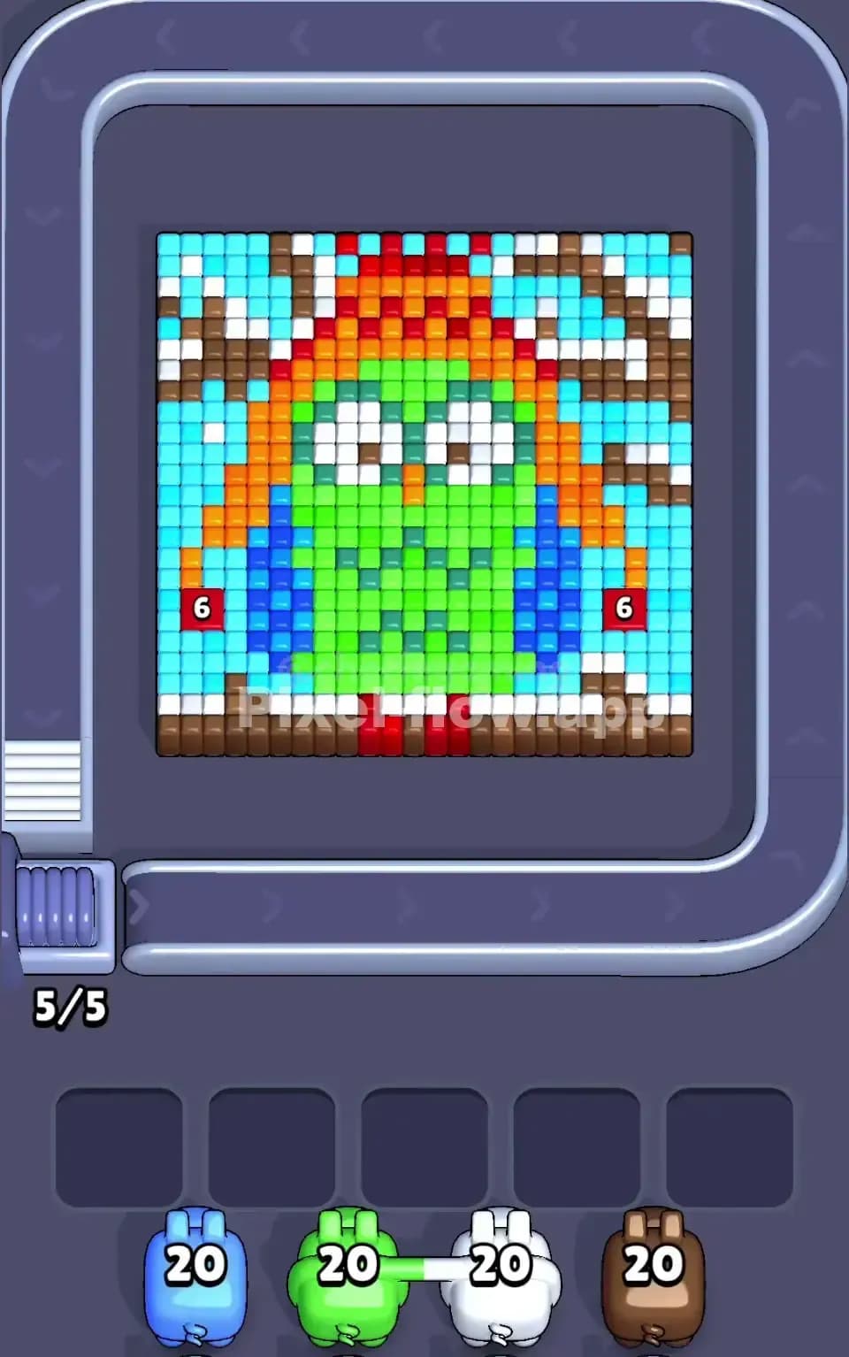 Pixel Flow Level 95 Screenshot