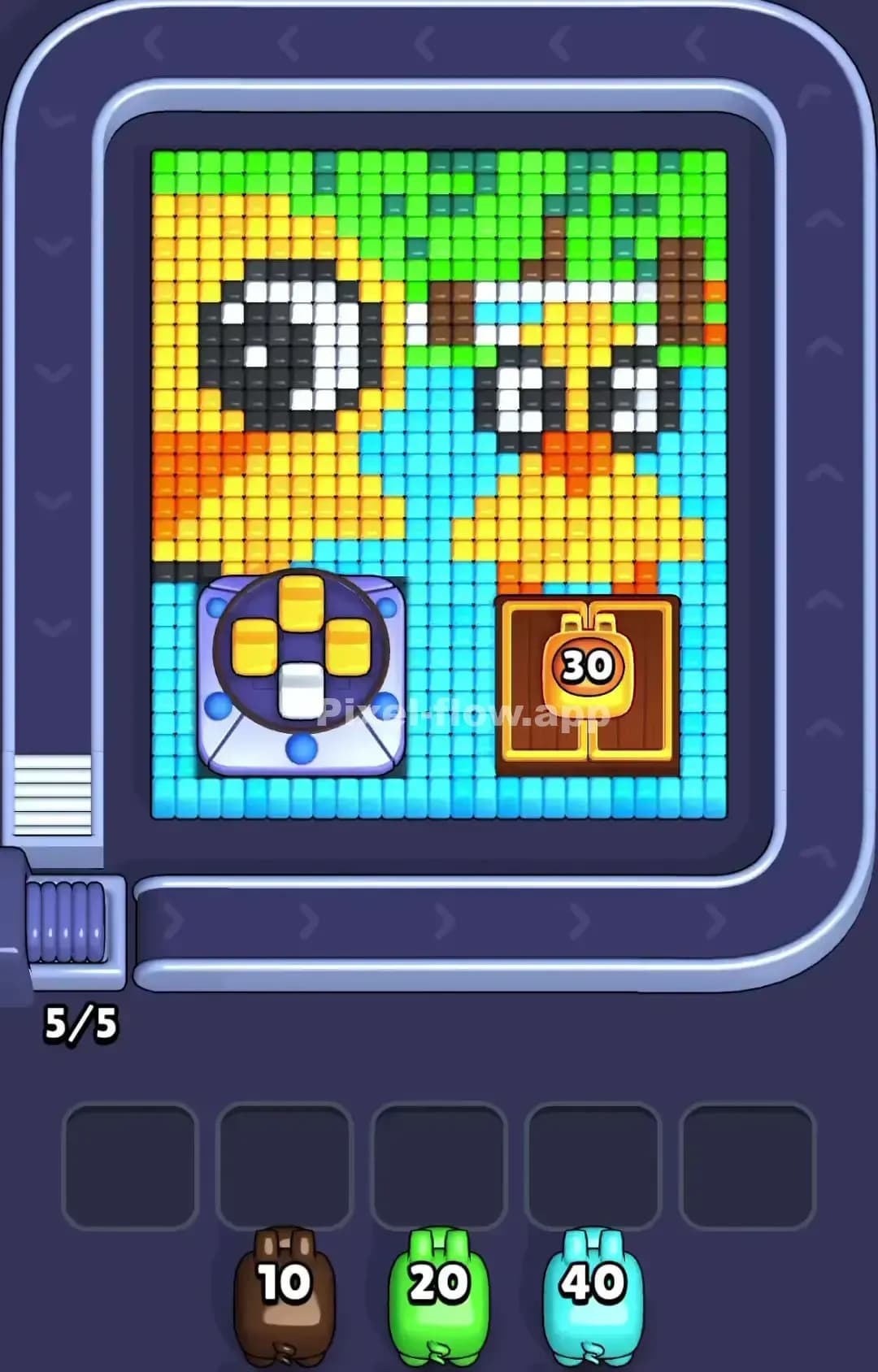 Pixel Flow Level 1120 Screenshot