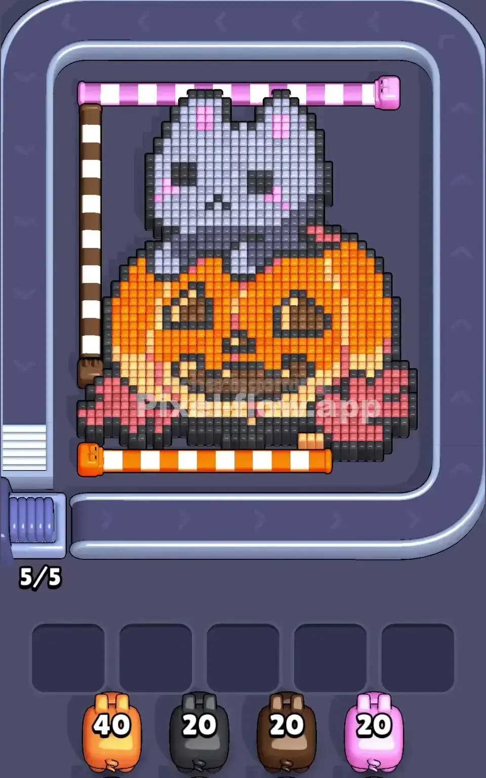 Pixel Flow Level 195 Screenshot