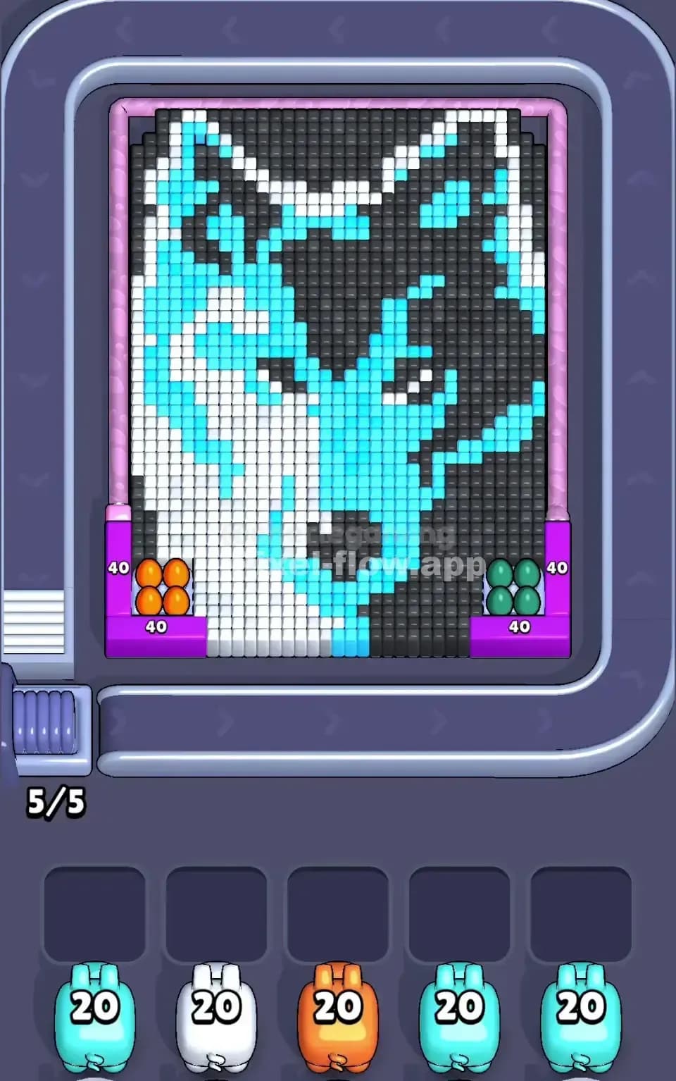 Pixel Flow Level 515 Screenshot