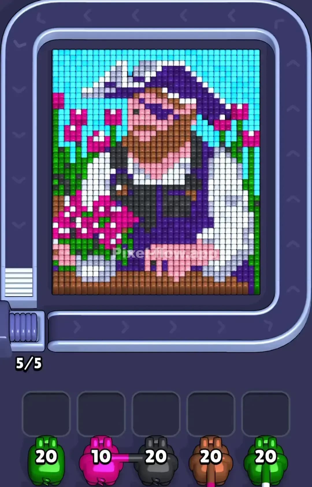 Pixel Flow Level 1199 Screenshot