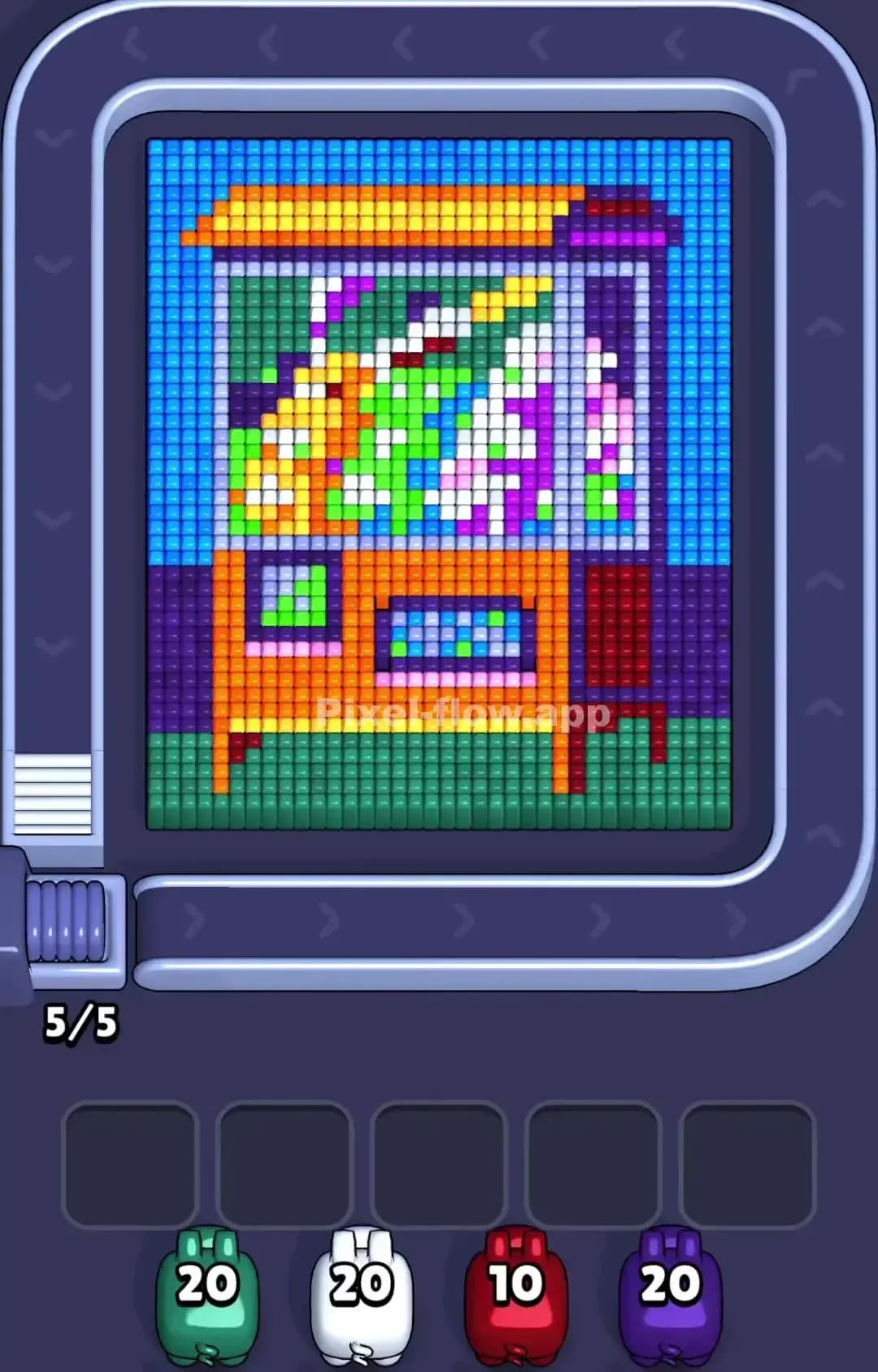 Pixel Flow Level 975 Screenshot